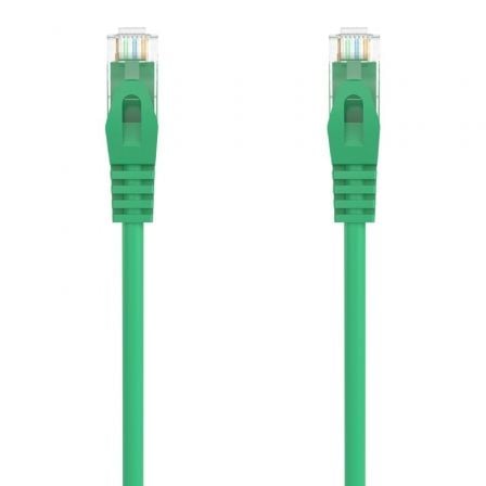 Cable de Red RJ45 AWG24 UTP Aisens A145-0581 Cat.6A/ LSZH/ 1.5m/ Verde